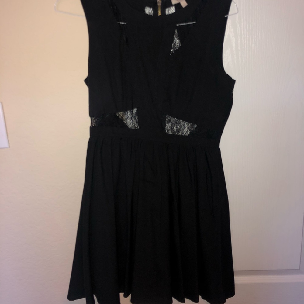 Black GB medium short dress